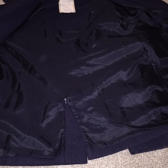 Abercrombie & Fitch Navy pea coat made in Italy - Picture 8 of 8